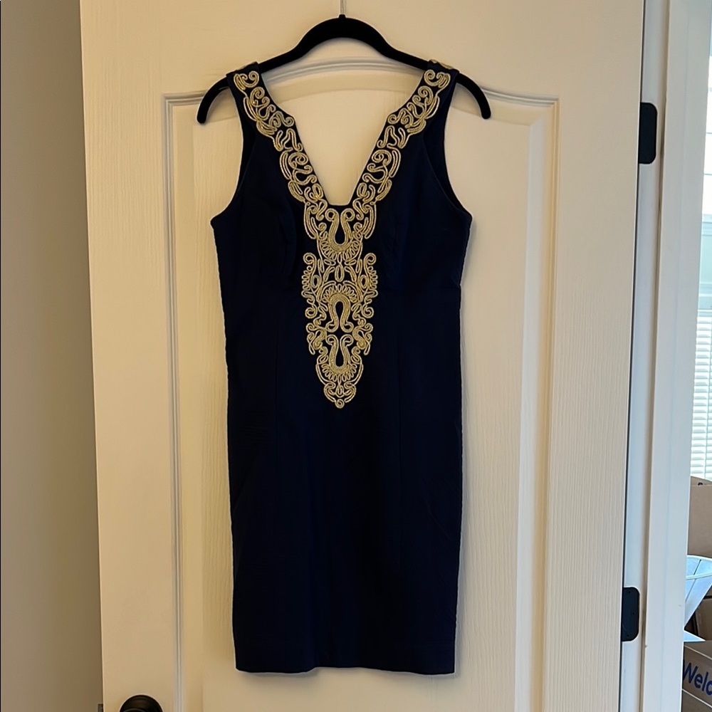Lilly Pulitzer Navy Shift Dress